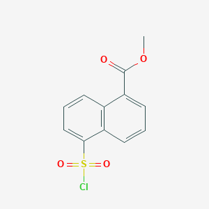Methyl 5-(chlorosulfonyl)naphthalene-1-carboxylate