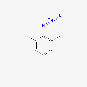 molecular formula C9H11N3 B3378356 2,4,6-三甲基苯基叠氮化物 CAS No. 14213-00-4