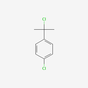 molecular formula C9H10Cl2 B3378488 1-Chloro-4-(2-chloropropan-2-yl)benzene CAS No. 14276-97-2