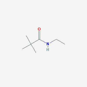 molecular formula C7H15NO B3378496 N-ethyl-2,2-dimethylpropanamide CAS No. 14278-29-6