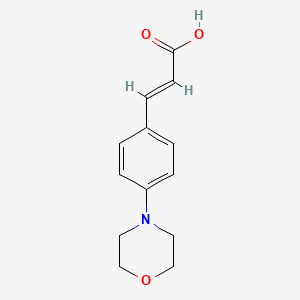 (2E)-3-(4-Morpholin-4-ylphenyl)acrylic acid
