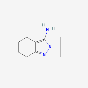 2-tert-butyl-4,5,6,7-tetrahydro-2H-indazol-3-amine