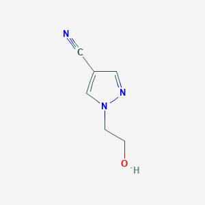 B3378878 1-(2-hydroxyethyl)-1H-pyrazole-4-carbonitrile CAS No. 149139-42-4