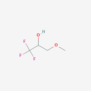 molecular formula C4H7F3O2 B3378933 1,1,1-三氟-3-甲氧基丙烷-2-醇 CAS No. 149902-13-6