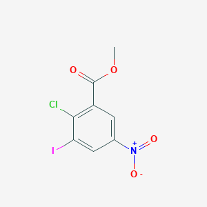 Methyl 2-chloro-3-iodo-5-nitrobenzoate