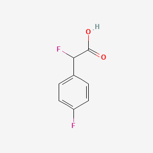 2-Fluoro-2-(4-fluorophenyl)acetic acid