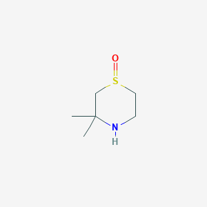 3,3-Dimethyl-1lambda4-thiomorpholin-1-one