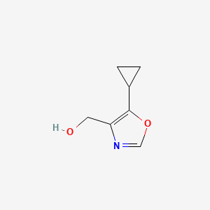 (5-Cyclopropyl-1,3-oxazol-4-yl)methanol