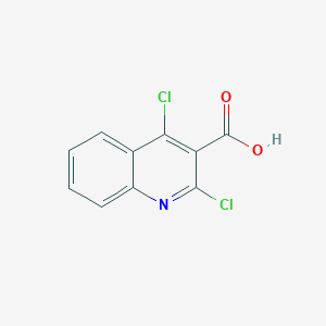 molecular formula C10H5Cl2NO2 B3379106 2,4-Dichloroquinoline-3-carboxylic acid CAS No. 151772-25-7