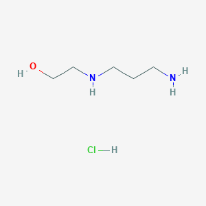 2-(3-Aminopropylamino)ethanol;hydrochloride