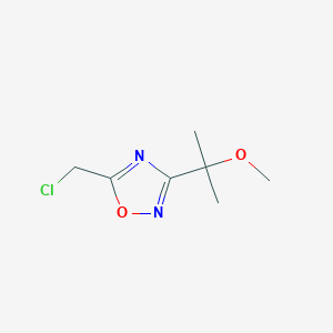 5-(Chloromethyl)-3-(2-methoxypropan-2-yl)-1,2,4-oxadiazole