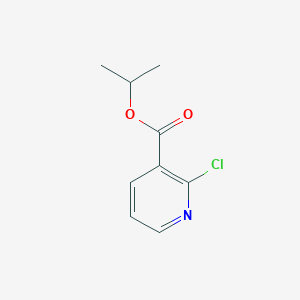 molecular formula C9H10ClNO2 B3379181 Propan-2-yl 2-chloropyridine-3-carboxylate CAS No. 152523-77-8