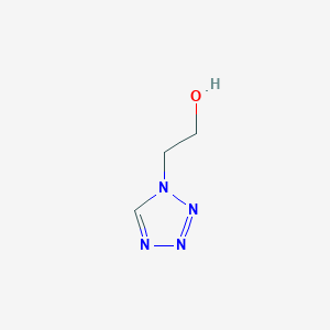 molecular formula C3H6N4O B3379193 1H-Tetrazole-1-ethanol CAS No. 15284-25-0