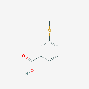 molecular formula C10H14O2Si B3379199 3-Trimethylsilylbenzoic acid CAS No. 15290-28-5
