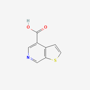 molecular formula C8H5NO2S B3379312 Thieno[2,3-c]pyridine-4-carboxylic acid CAS No. 1554074-84-8