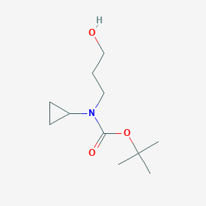 Tert-butyl cyclopropyl(3-hydroxypropyl)carbamate