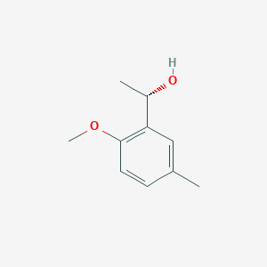 molecular formula C10H14O2 B3379384 (1S)-1-(2-methoxy-5-methylphenyl)ethanol CAS No. 156597-62-5