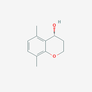 (4R)-5,8-dimethyl-3,4-dihydro-2H-1-benzopyran-4-ol