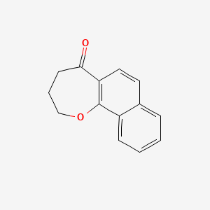2H,3H,4H,5H-naphtho[1,2-b]oxepin-5-one