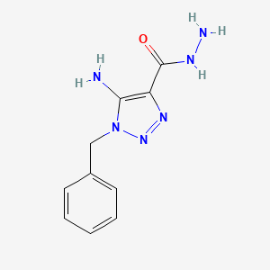 5-Amino-1-benzyltriazole-4-carbohydrazide