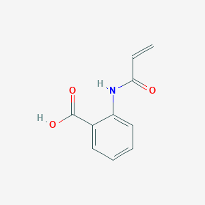 molecular formula C10H9NO3 B3379703 2-(Acryloylamino)benzoic acid CAS No. 17090-27-6