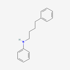 molecular formula C16H19N B3379781 N-(4-phenylbutyl)aniline CAS No. 1739-10-2