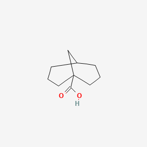 molecular formula C10H16O2 B3379809 Bicyclo[3.3.1]nonane-1-carboxylic acid CAS No. 17530-63-1