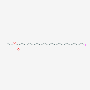 molecular formula C20H39IO2 B033799 Ethyl iodooctadecanoate CAS No. 100018-96-0