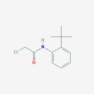 molecular formula C12H16ClNO B3379936 N-(2-tert-butylphenyl)-2-chloroacetamide CAS No. 17900-75-3