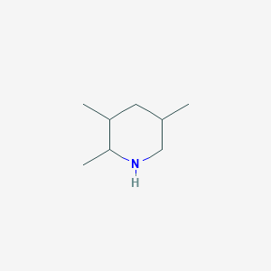 molecular formula C8H17N B3379964 2,3,5-Trimethylpiperidine CAS No. 1797118-66-1