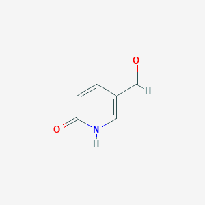 molecular formula C6H5NO2 B033801 6-Hydroxynicotinaldehyde CAS No. 106984-91-2