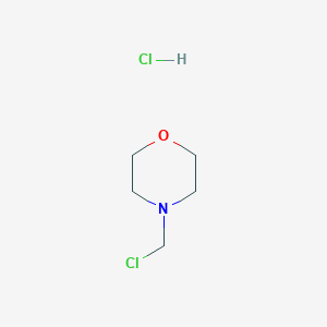 molecular formula C5H11Cl2NO B3380113 4-(Chloromethyl)morpholine hydrochloride CAS No. 1821522-53-5
