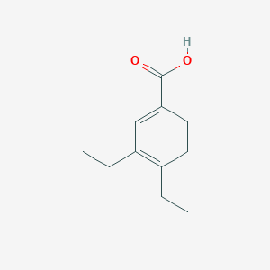 molecular formula C11H14O2 B3380227 3,4-Diethylbenzoic acid CAS No. 186253-12-3