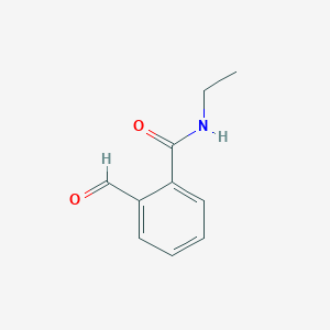 molecular formula C10H11NO2 B3380241 N-ethyl-2-formylbenzamide CAS No. 1862797-64-5