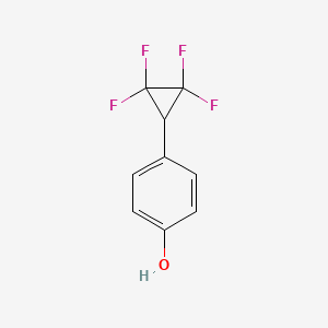 4-(2,2,3,3-Tetrafluorocyclopropyl)phenol