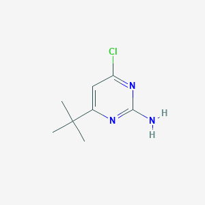 molecular formula C8H12ClN3 B3380626 4-Tert-butyl-6-chloropyrimidin-2-amine CAS No. 199863-81-5