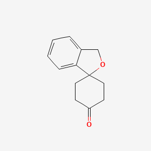 molecular formula C13H14O2 B3380708 3'H-Spiro[cyclohexane-1,1'-isobenzofuran]-4-one CAS No. 204192-41-6