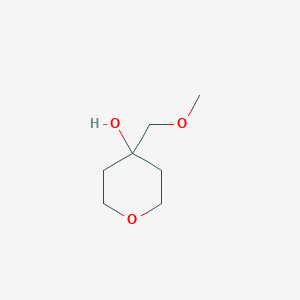 molecular formula C7H14O3 B3380832 4-(Methoxymethyl)oxan-4-ol CAS No. 206195-75-7