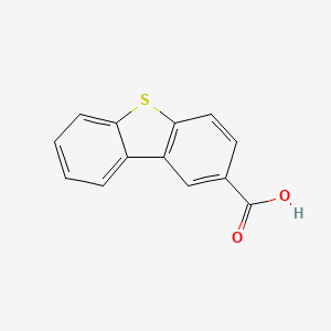 molecular formula C13H8O2S B3380875 2-Dibenzothiophenecarboxylic acid CAS No. 20928-05-6