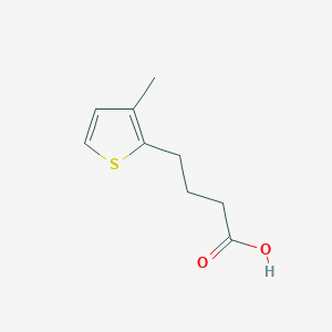 molecular formula C9H12O2S B3380905 4-(3-Methylthiophen-2-yl)butanoic acid CAS No. 210097-89-5