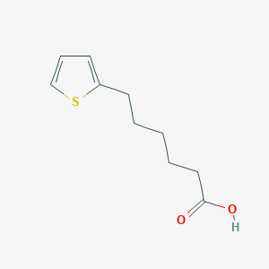 molecular formula C10H14O2S B3380906 6-(Thiophen-2-yl)hexanoic acid CAS No. 21010-07-1