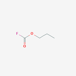 molecular formula C4H7FO2 B3380915 Propyl fluoroformate CAS No. 2105-91-1