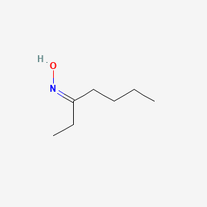 molecular formula C7H15NO B3380917 3-Heptanone oxime CAS No. 2108-81-8