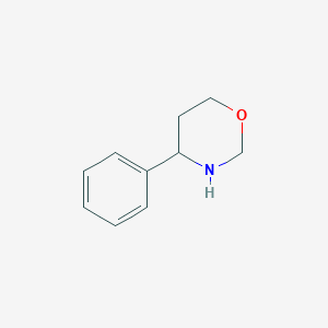 molecular formula C10H13NO B3381019 4-Phenyl-1,3-oxazinane CAS No. 2137559-66-9