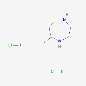 molecular formula C6H16Cl2N2 B3381033 5-Methyl-1,4-diazepane dihydrochloride CAS No. 2138042-41-6