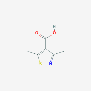 B3381071 Dimethyl-1,2-thiazole-4-carboxylic acid CAS No. 21486-26-0