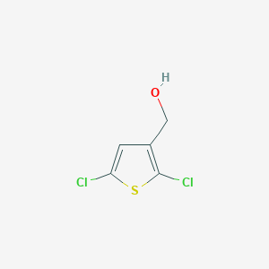 molecular formula C5H4Cl2OS B3381167 (2,5-Dichlorothiophen-3-yl)methanol CAS No. 219765-84-1