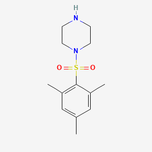 molecular formula C13H20N2O2S B3381265 1-(Mesitylsulfonyl)piperazine CAS No. 222544-33-4
