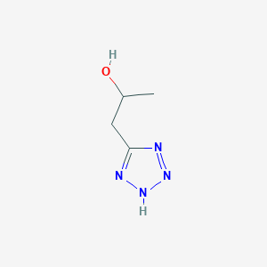 molecular formula C4H8N4O B3381272 1-(1H-Tetrazol-5-yl)propan-2-ol CAS No. 2229437-85-6
