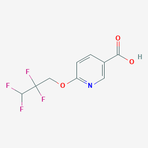 6-(2,2,3,3-Tetrafluoropropoxy)pyridine-3-carboxylic acid